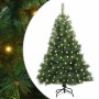 Árbol de Navidad artificial con 150 LED Verde 150 cm PE y PVC en Decoración Festiva y Estacional | Comprar online en Foru.es
