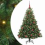 Árbol de Navidad artificial con 150 LED Verde 150 cm PE y PVC en Decoración Festiva y Estacional | Comprar online en Foru.es