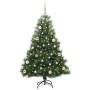 Árbol de Navidad artificial con 150 LED Verde 150 cm PE y PVC en Decoración Festiva y Estacional | Comprar online en Foru.es