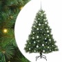 Árbol de Navidad artificial con 150 LED Verde 150 cm PE y PVC en Decoración Festiva y Estacional | Comprar online en Foru.es