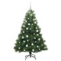 Árbol de Navidad artificial con 150 LED Verde 150 cm PE y PVC en Decoración Festiva y Estacional | Comprar online en Foru.es