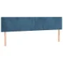 Boxspringbett mit dunkelblauer Samtmatratze 160x200 cm von vidaXL, Betten und Lattenroste - Ref: Foro24-3127383, Preis: 480,4...