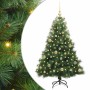 Árbol de Navidad artificial con 150 LED Verde 150 cm PE y PVC en Decoración Festiva y Estacional | Comprar online en Foru.es