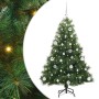 Árbol de Navidad artificial con 150 LED Verde 150 cm PE y PVC en Decoración Festiva y Estacional | Comprar online en Foru.es