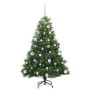 Árbol de Navidad artificial con 150 LED Verde 150 cm PE y PVC en Decoración Festiva y Estacional | Comprar online en Foru.es
