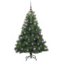 Árbol de Navidad artificial con 150 LED Verde 150 cm PE y PVC en Decoración Festiva y Estacional | Comprar online en Foru.es