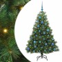 Árbol de Navidad artificial con 150 LED Verde 150 cm PE y PVC en Decoración Festiva y Estacional | Comprar online en Foru.es