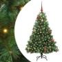 Árbol de Navidad artificial con 150 LED Verde 150 cm PE y PVC en Decoración Festiva y Estacional | Comprar online en Foru.es