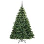 Árbol de Navidad artificial con 300 LED Verde 180 cm PE y PVC en Decoración Festiva y Estacional | Comprar online en Foru.es