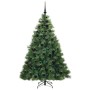 Árbol de Navidad artificial con 300 LED Verde 180 cm PE y PVC en Decoración Festiva y Estacional | Comprar online en Foru.es