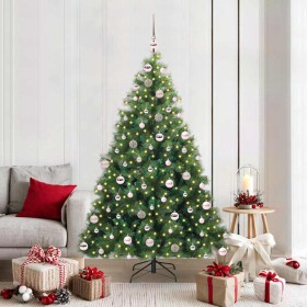 Árbol de Navidad artificial con 300 LED Verde 180 cm PE y PVC en Decoración Festiva y Estacional | Comprar online en Foru.es