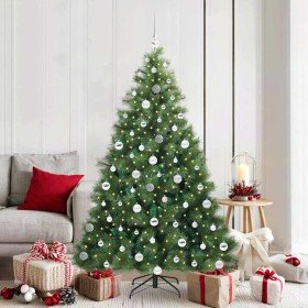 Árbol de Navidad artificial con 300 LED Verde 180 cm PE y PVC en Decoración Festiva y Estacional | Comprar online en Foru.es