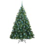 Árbol de Navidad artificial con 300 LED Verde 180 cm PE y PVC en Decoración Festiva y Estacional | Comprar online en Foru.es