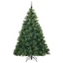 Árbol de Navidad artificial con 300 LED Verde 210 cm PE y PVC en Decoración Festiva y Estacional | Comprar online en Foru.es