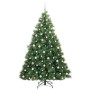 Árbol de Navidad artificial con 300 LED Verde 210 cm PE y PVC en Decoración Festiva y Estacional | Comprar online en Foru.es