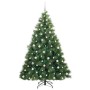 Árbol de Navidad artificial con 300 LED Verde 210 cm PE y PVC en Decoración Festiva y Estacional | Comprar online en Foru.es