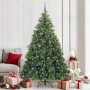 Árbol de Navidad artificial con 300 LED Verde 210 cm PE y PVC en Decoración Festiva y Estacional | Comprar online en Foru.es