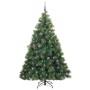 Árbol de Navidad artificial con 300 LED Verde 210 cm PE y PVC en Decoración Festiva y Estacional | Comprar online en Foru.es