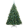 Árbol de Navidad artificial con 300 LED Verde 210 cm PE y PVC en Decoración Festiva y Estacional | Comprar online en Foru.es