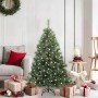 Árbol de Navidad artificial con 150 LED Verde 120 cm PE y PVC en Decoración Festiva y Estacional | Comprar online en Foru.es