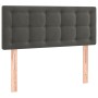 Cama box spring con colchón terciopelo gris oscuro 90x190 cm de vidaXL, Camas y somieres - Ref: Foro24-3127704, Precio: 313,3...
