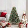 Árbol de Navidad artificial con 150 LED Verde 120 cm PE y PVC en Decoración Festiva y Estacional | Comprar online en Foru.es