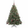 Árbol de Navidad artificial con 150 LED Verde 120 cm PE y PVC en Decoración Festiva y Estacional | Comprar online en Foru.es