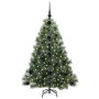 Árbol de Navidad artificial con 150 LED Verde 120 cm PE y PVC en Decoración Festiva y Estacional | Comprar online en Foru.es