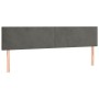 Cama box spring con colchón terciopelo gris oscuro 180x200 cm de vidaXL, Camas y somieres - Ref: Foro24-3127386, Precio: 532,...