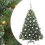 Árbol de Navidad artificial con 150 LED Verde 120 cm PE y PVC en Decoración Festiva y Estacional | Comprar online en Foru.es