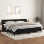 Cama box spring con colchón terciopelo negro 200x200 cm de vidaXL, Camas y somieres - Ref: Foro24-3127693, Precio: 589,34 €, ...