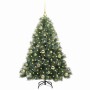 Árbol de Navidad artificial con 150 LED Verde 120 cm PE y PVC en Decoración Festiva y Estacional | Comprar online en Foru.es