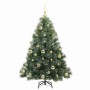 Árbol de Navidad artificial con 150 LED Verde 120 cm PE y PVC en Decoración Festiva y Estacional | Comprar online en Foru.es