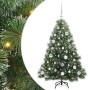 Árbol de Navidad artificial con 150 LED Verde 120 cm PE y PVC en Decoración Festiva y Estacional | Comprar online en Foru.es