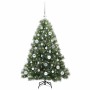 Árbol de Navidad artificial con 150 LED Verde 120 cm PE y PVC en Decoración Festiva y Estacional | Comprar online en Foru.es