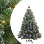 Árbol de Navidad artificial con 150 LED Verde 120 cm PE y PVC en Decoración Festiva y Estacional | Comprar online en Foru.es
