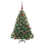 Árbol de Navidad artificial con 150 LED Verde 120 cm PE y PVC en Decoración Festiva y Estacional | Comprar online en Foru.es