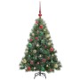 Árbol de Navidad artificial con 150 LED Verde 120 cm PE y PVC en Decoración Festiva y Estacional | Comprar online en Foru.es