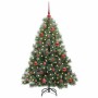 Árbol de Navidad artificial con 150 LED Verde 150 cm PE y PVC en Decoración Festiva y Estacional | Comprar online en Foru.es