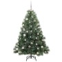 Árbol de Navidad artificial con 150 LED Verde 150 cm PE y PVC en Decoración Festiva y Estacional | Comprar online en Foru.es