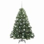 Árbol de Navidad artificial con 150 LED Verde 150 cm PE y PVC en Decoración Festiva y Estacional | Comprar online en Foru.es
