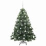 Árbol de Navidad artificial con 150 LED Verde 150 cm PE y PVC en Decoración Festiva y Estacional | Comprar online en Foru.es