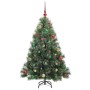 Árbol de Navidad artificial con 150 LED Verde 150 cm PE y PVC en Decoración Festiva y Estacional | Comprar online en Foru.es
