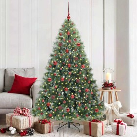 Árbol de Navidad artificial con 300 LED Verde 180 cm PE y PVC en Decoración Festiva y Estacional | Comprar online en Foru.es