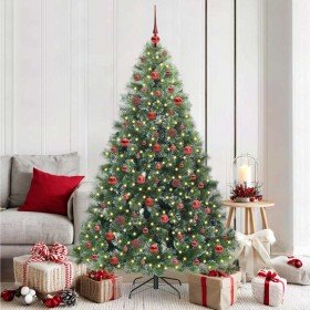 Árbol de Navidad artificial con 300 LED Verde 180 cm PE y PVC en Decoración Festiva y Estacional | Comprar online en Foru.es