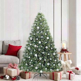 Árbol de Navidad artificial con 300 LED Verde 180 cm PE y PVC en Decoración Festiva y Estacional | Comprar online en Foru.es