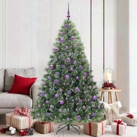Árbol de Navidad artificial con 300 LED Verde 180 cm PE y PVC en Decoración Festiva y Estacional | Comprar online en Foru.es