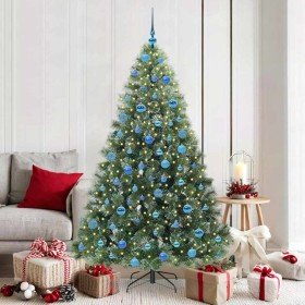 Árbol de Navidad artificial con 300 LED Verde 180 cm PE y PVC en Decoración Festiva y Estacional | Comprar online en Foru.es