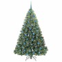 Árbol de Navidad artificial con 300 LED Verde 180 cm PE y PVC en Decoración Festiva y Estacional | Comprar online en Foru.es