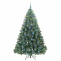 Árbol de Navidad artificial con 300 LED Verde 180 cm PE y PVC en Decoración Festiva y Estacional | Comprar online en Foru.es